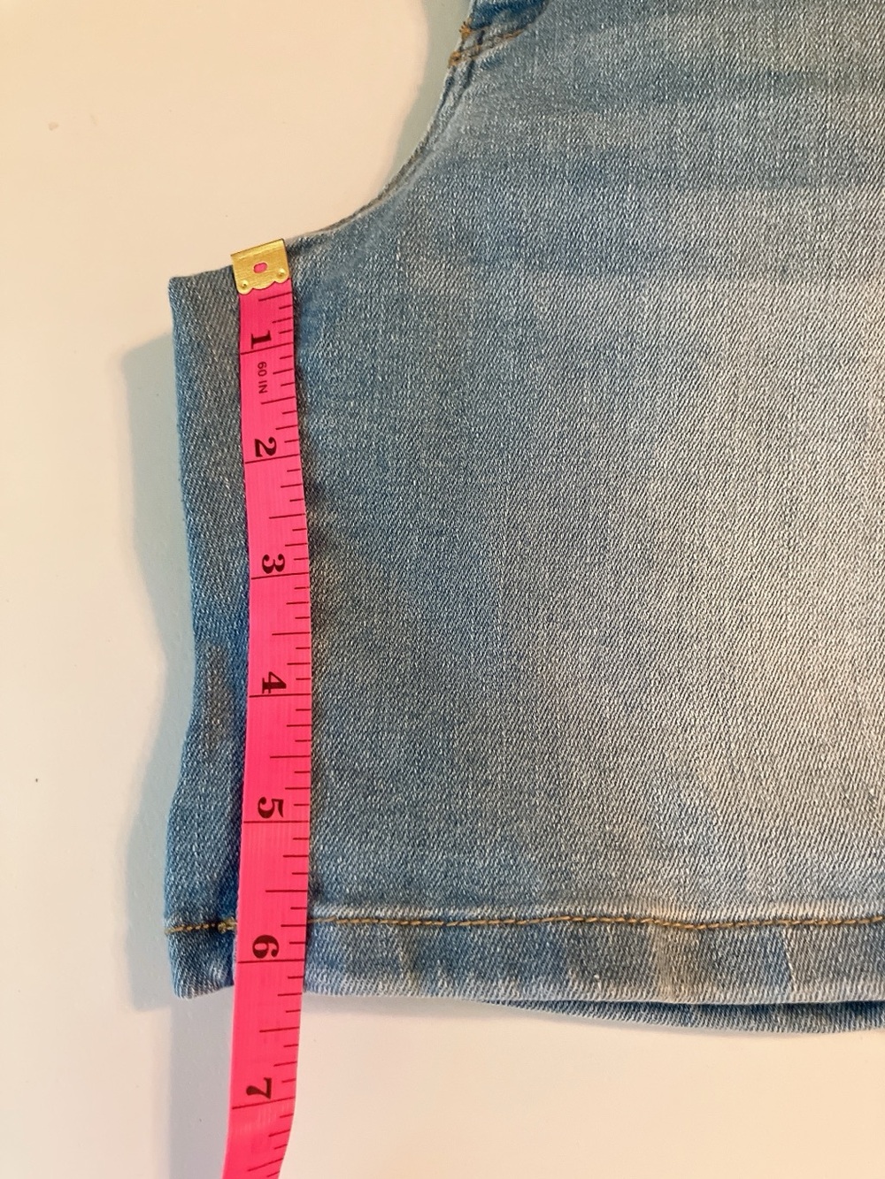 Democracy High-Rise Absolution Cuffed Denim Jean Shorts Medium Size 8 - Picture 7 of 9